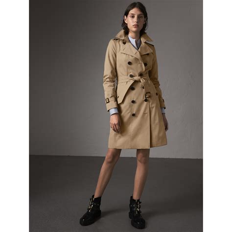 burberry sandringham trench honey|longest Burberry trench coat.